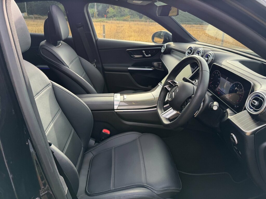 Mercedes-Benz GLC Class 2.0 Glc220dh Mhev Amg Line Premium Plus Coupe Black #5