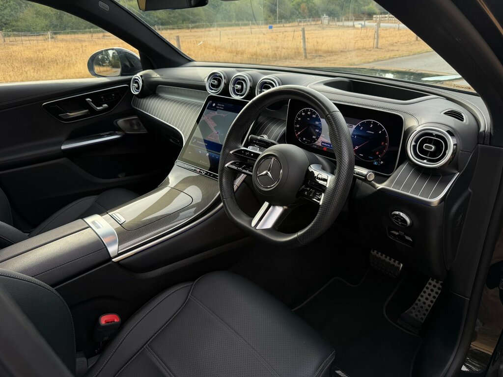 Mercedes-Benz GLC Class 2.0 Glc220dh Mhev Amg Line Premium Plus Coupe Black #4