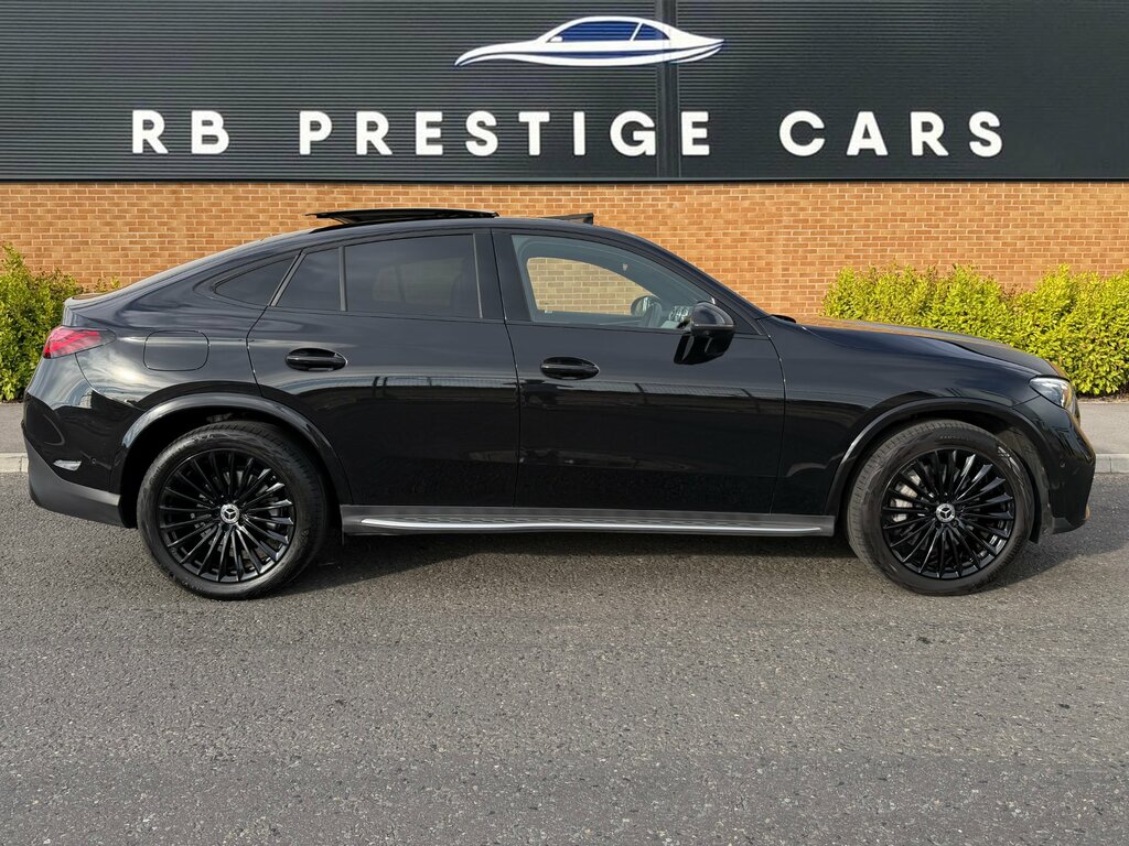 Mercedes-Benz GLC Class 2.0 Glc220dh Mhev Amg Line Premium Plus Coupe Black #2