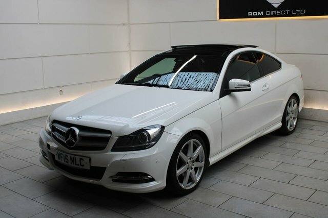 Mercedes-Benz C Class Coupe WF15NLC White #3