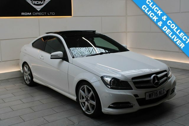 Mercedes-Benz C Class Coupe White