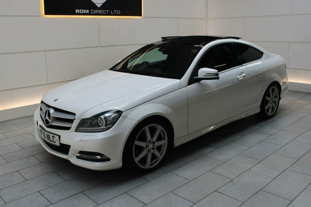 Mercedes-Benz C Class Coupe WF15NLC White #4