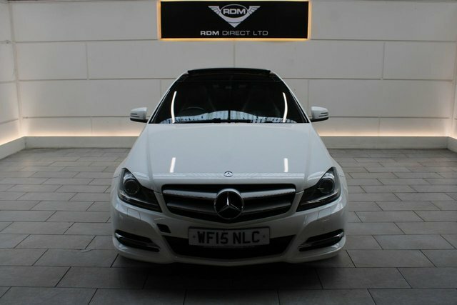 Mercedes-Benz C Class Coupe WF15NLC White #2