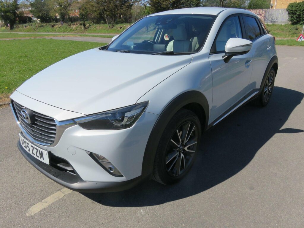 Mazda CX-3 2.0 Skyactiv-g Sport Nav Euro 6 Ss VO15ZZM Silver #3