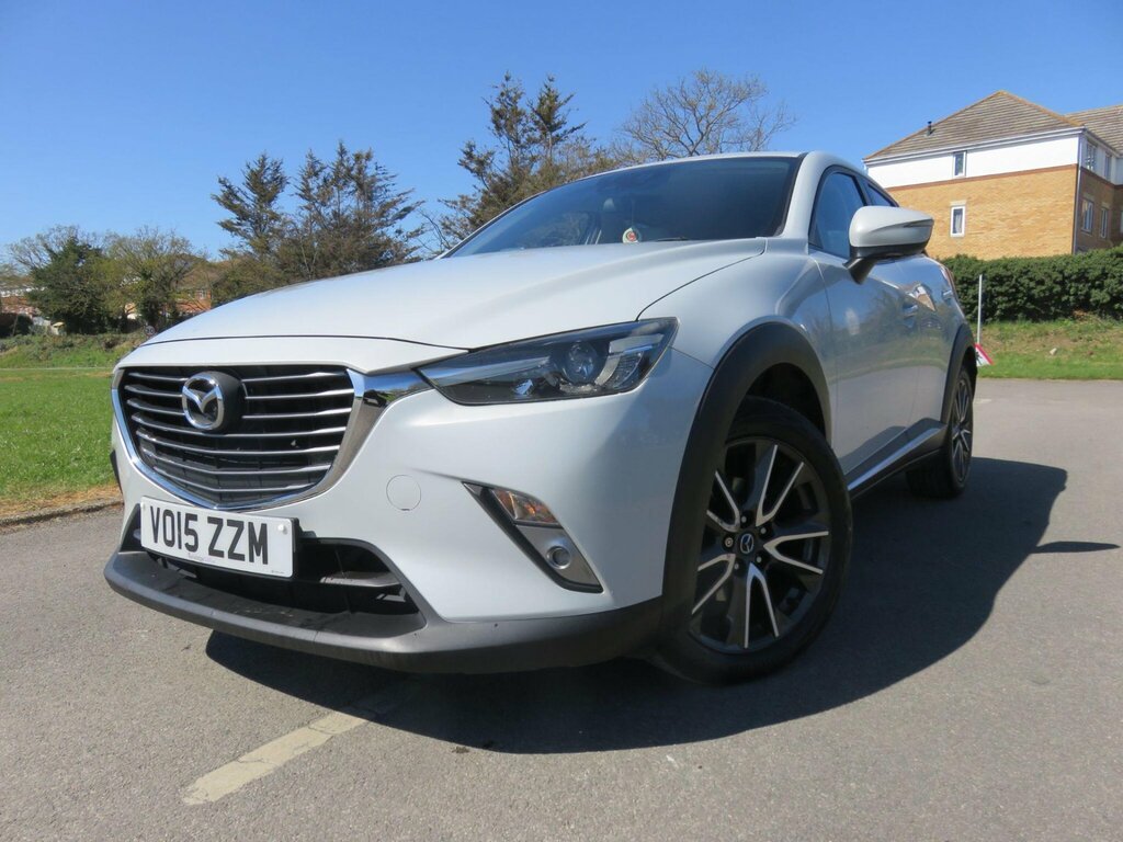 Mazda CX-3 2.0 Skyactiv-g Sport Nav Euro 6 Ss VO15ZZM Silver #2