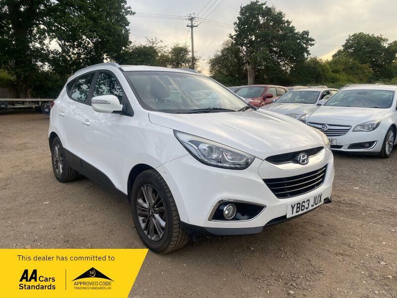 Hyundai Ix35 1.7 Crdi Se Euro 5 Ss Nav White