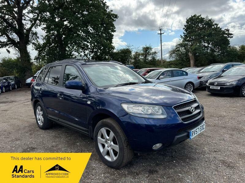 Hyundai Santa Fe 2.2 Crtd Cdx 4Wd Euro 3 7 Seat Blue