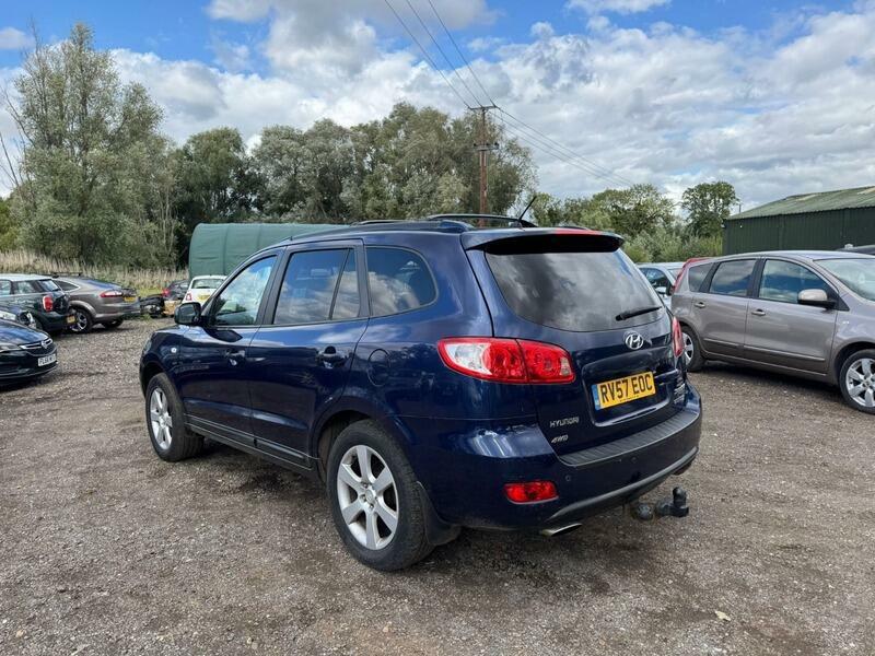 Hyundai Santa Fe 2.2 Crtd Cdx 4Wd Euro 3 7 Seat Blue #4