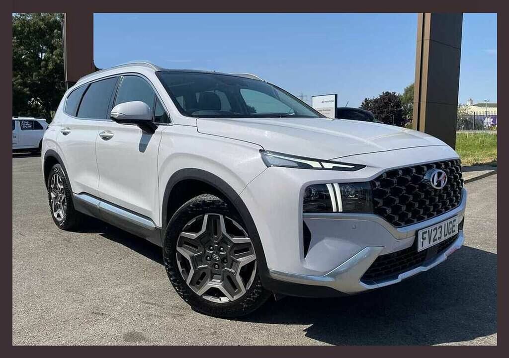 Hyundai Santa Fe Ultimate Plug-in Hybrid 1.6 T-gdi Phev 4Wd 265Ps White