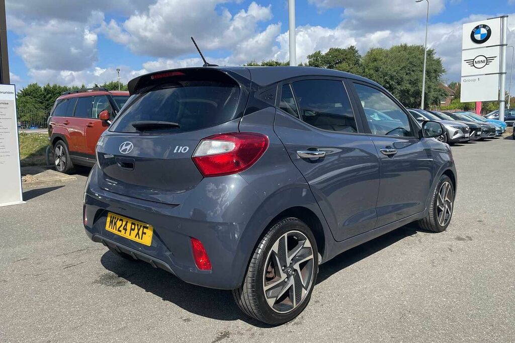 Hyundai I10 Premium 1.2 Mpi 84Ps Grey #4