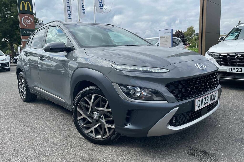 Hyundai Kona Premium Hybrid 1.6 Gdi Hev 141Ps Grey