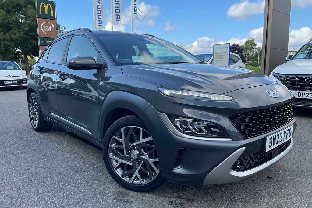 Hyundai Kona Ultimate Hybrid 1.6 Gdi Hev 141Ps Grey