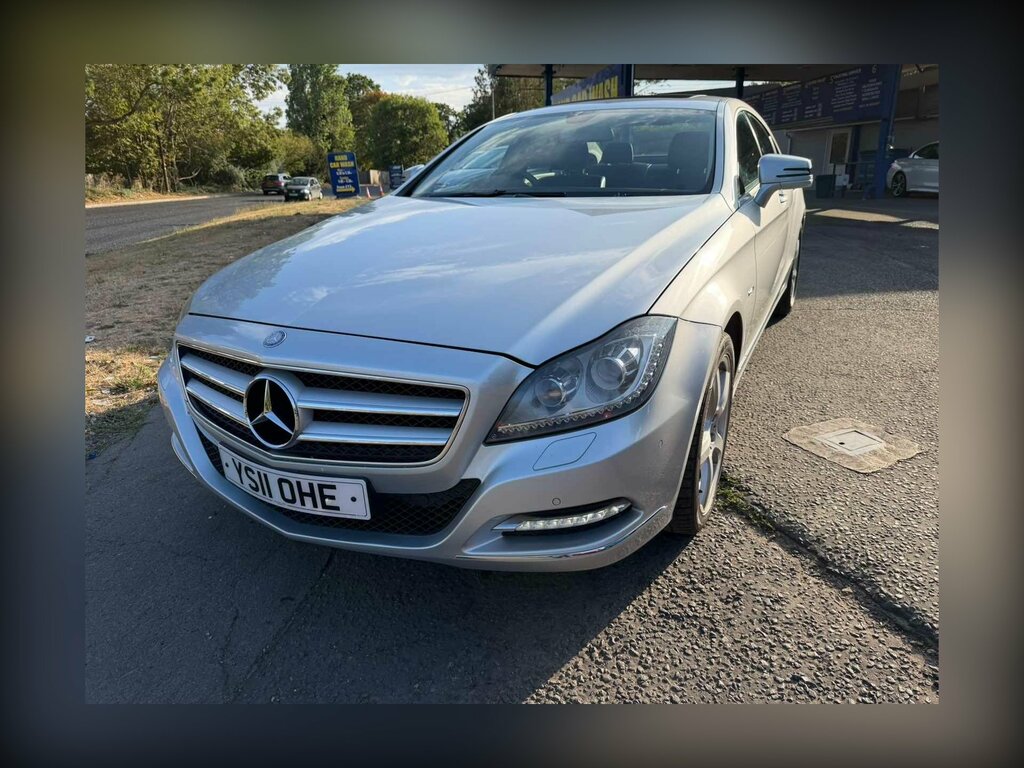 Mercedes-Benz CLS 3.5 Cls350 V6 Blueefficiency Coupe G-tronic Euro Silver #5
