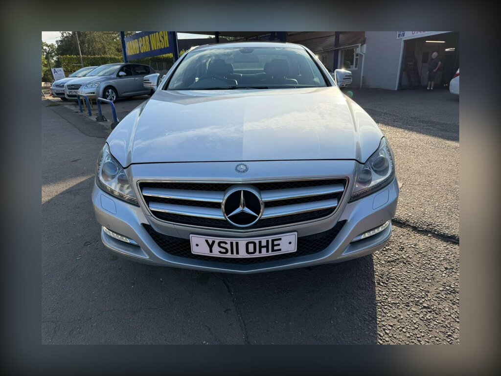Mercedes-Benz CLS 3.5 Cls350 V6 Blueefficiency Coupe G-tronic Euro Silver #3