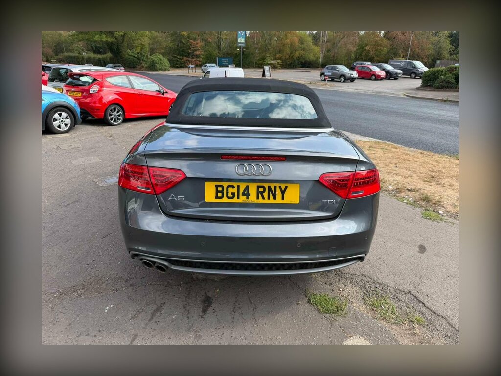 Audi A5 2.0 Tdi S Line Special Edition Multitronic Euro 5 BG14RNY Grey #6