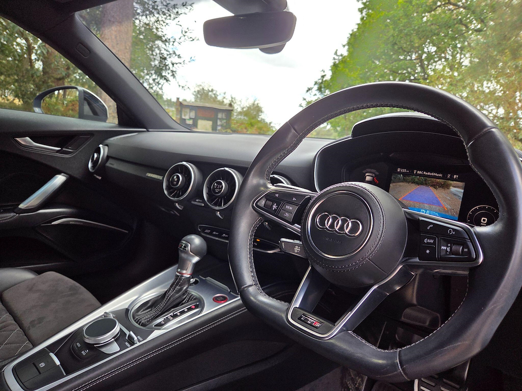 Audi TTS 2.0 Tfsi Black Edition S Tronic Quattro Euro 6 S Blue #3