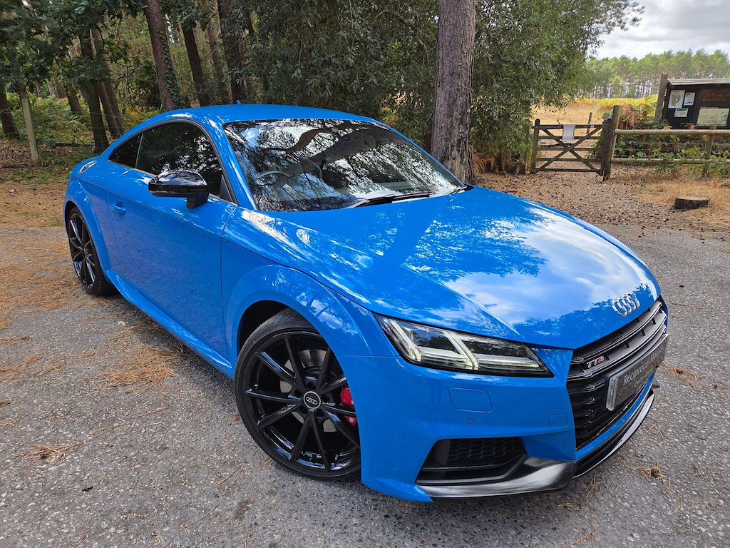 Audi TTS 2.0 Tfsi Black Edition S Tronic Quattro Euro 6 S Blue #4