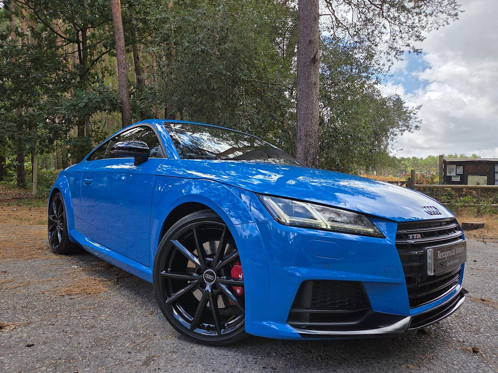 Audi TTS 2.0 Tfsi Black Edition S Tronic Quattro Euro 6 S Blue