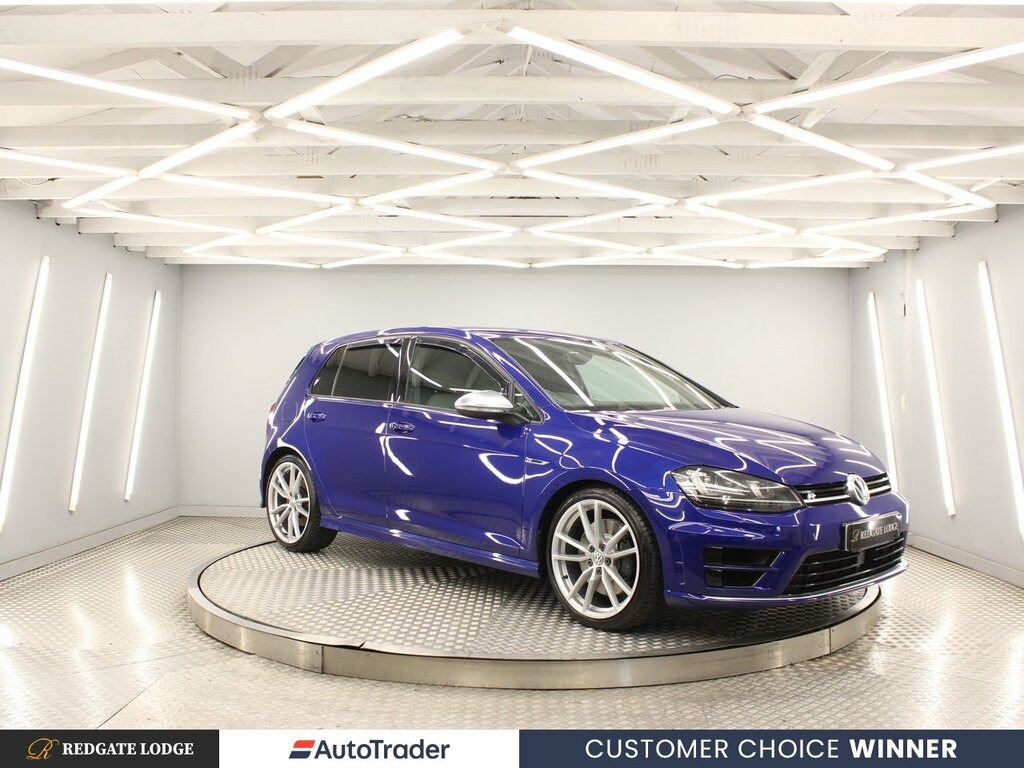 Volkswagen Golf Hatchback CE66XWC Blue