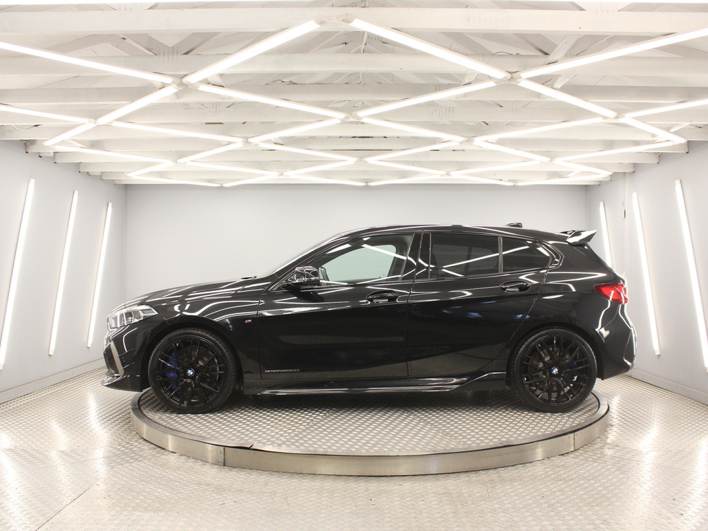 BMW 1 Series Hatchback MA23WYD Black #2