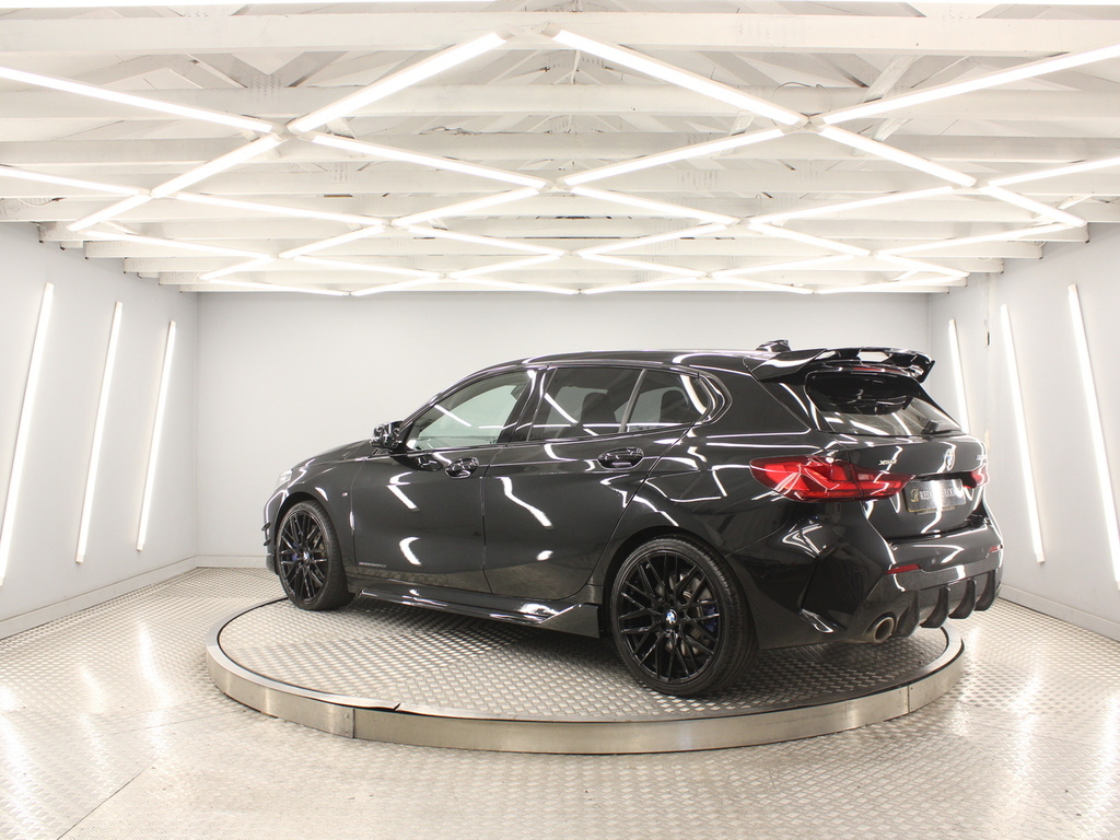 BMW 1 Series Hatchback MA23WYD Black #4