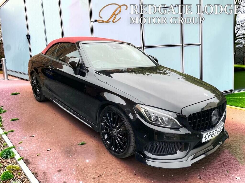 Mercedes-Benz C Class Convertible CP67UJL Black #2