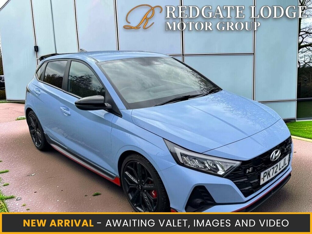 Hyundai I20 Hatchback PK72LJL Blue