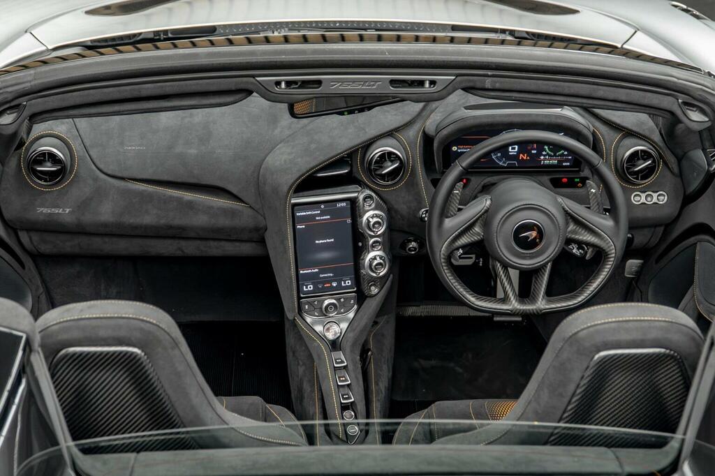 McLaren 765LT Spider Spider Silver #43