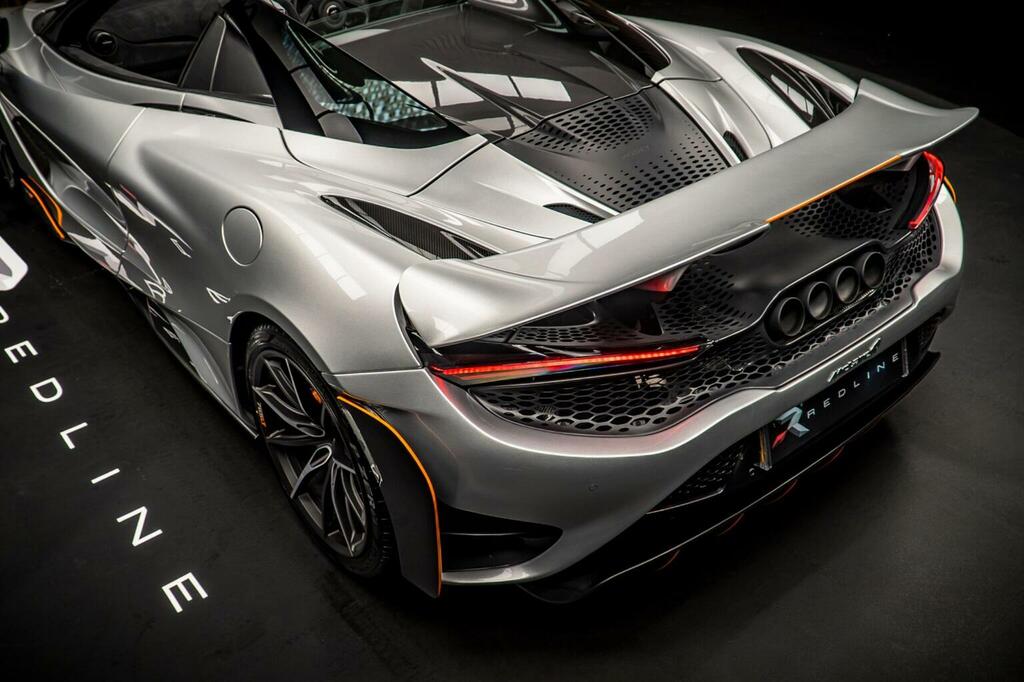 McLaren 765LT Spider Spider Silver #21