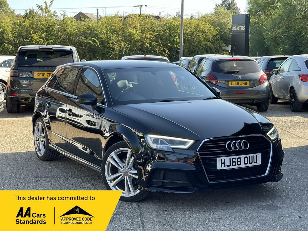 Audi A3 1.0 Tfsi 30 S Line Sportback Euro 6 Ss Black