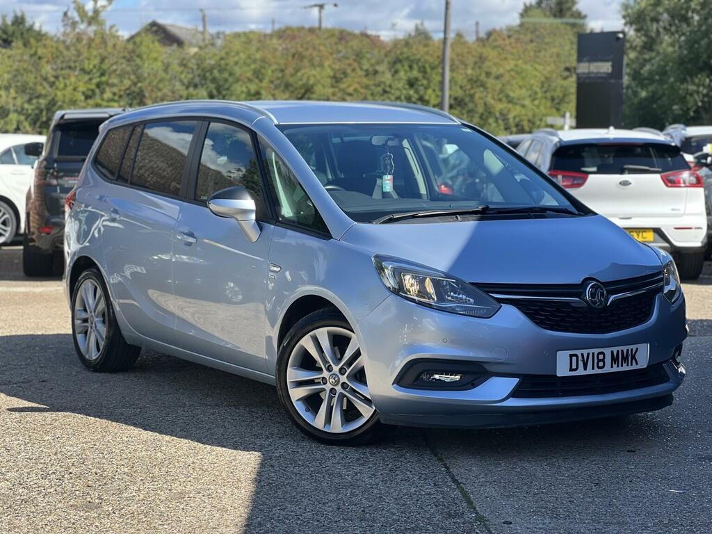 Vauxhall Zafira Tourer 1.4I Turbo Sri Nav Euro 6 Silver