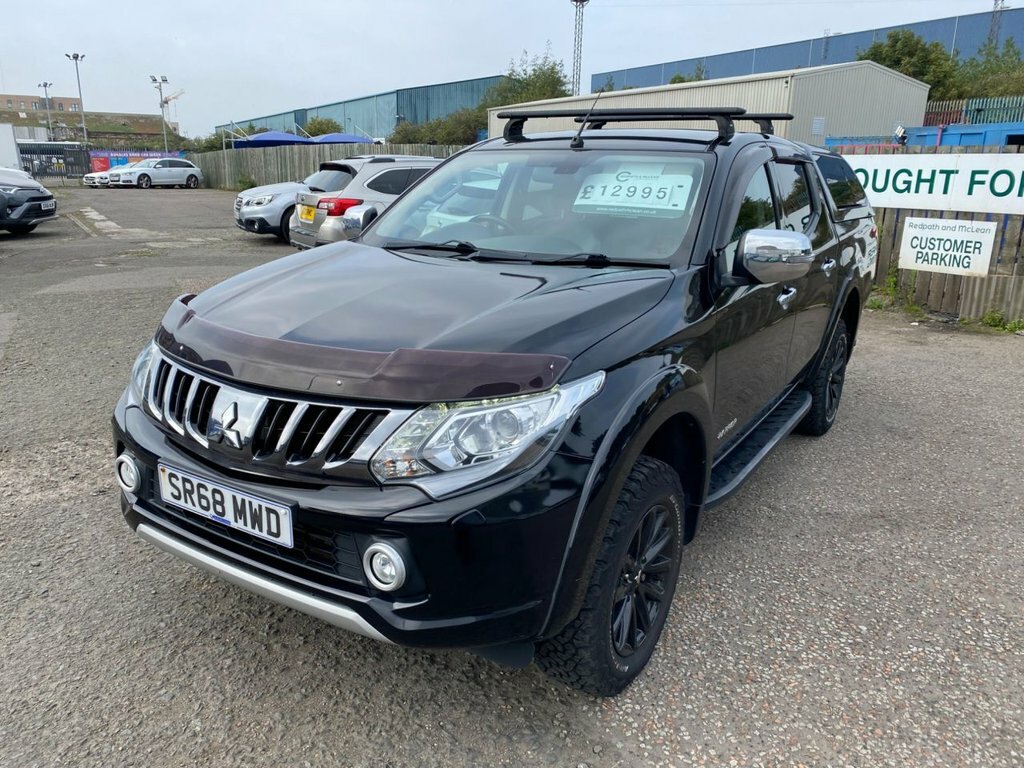 Mitsubishi L200 2.4L Dc Warrior SR68MWD Black #3