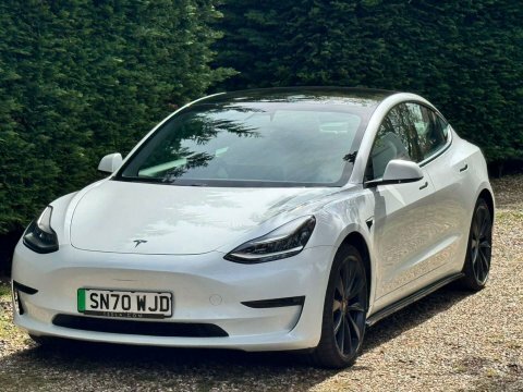 Tesla Model 3 2020 70 Model SN70WJD White