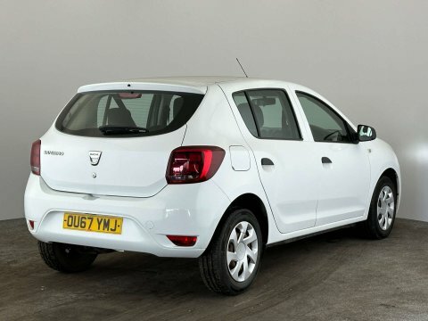 Dacia Sandero 2017 67 1.0 OU67YMJ White #4