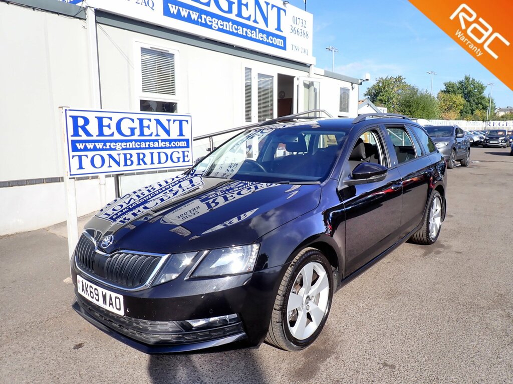 Skoda Octavia 1.5 Tsi Act Se Drive Estate Euro Black