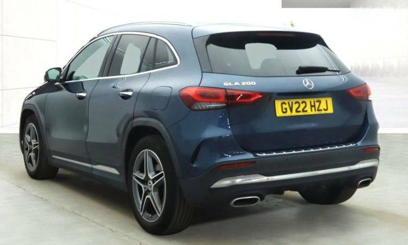 Mercedes-Benz GLA Class Gla 200 Amg Line Premium 163Ps - 2022 22 GV22HZJ Blue #4