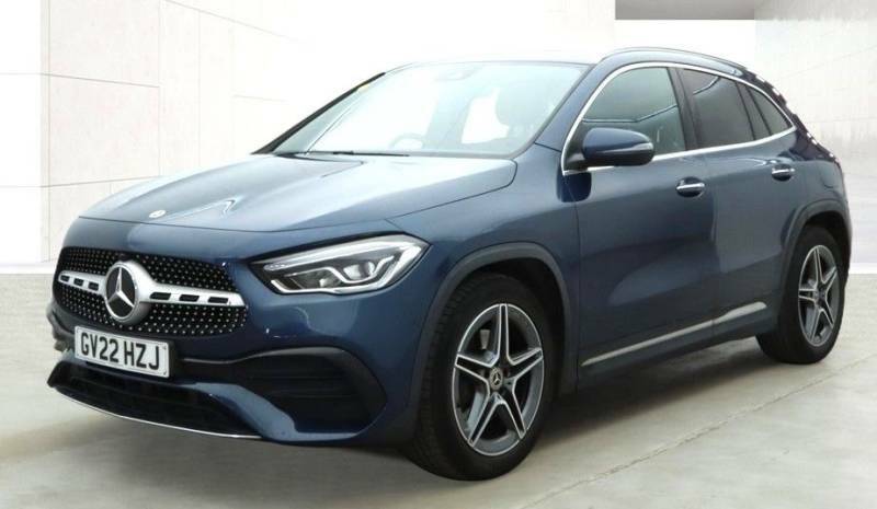 Mercedes-Benz GLA Class Gla 200 Amg Line Premium 163Ps - 2022 22 GV22HZJ Blue #3