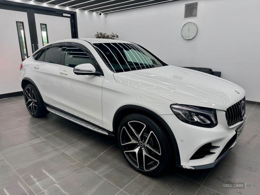 Mercedes-Benz GLC Class Glc 220D 4Matic Amg PL06CUT White #4