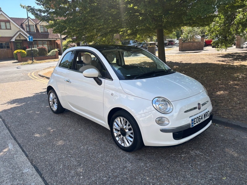 Fiat 500 Lounge White