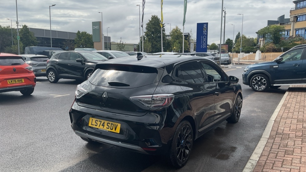 Renault Clio Renault Clio 1.6 E-tech Full Hybrid 145 Esprit Alp LS74SDV Black #3