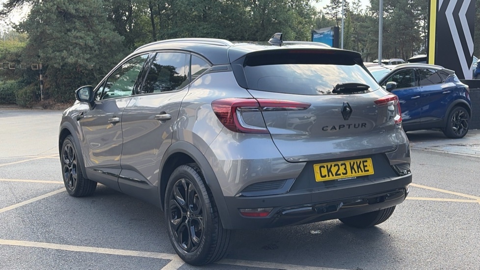 Renault Captur Renault Captur 1.0 Tce 90 Rive Gauche Se CK23KKE Black #3