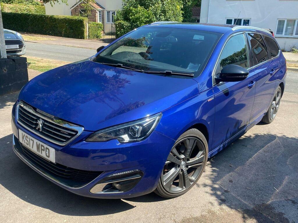 Peugeot 308 SW 2.0 Bluehdi Gt Line Eat Euro 6 S S Blue #2