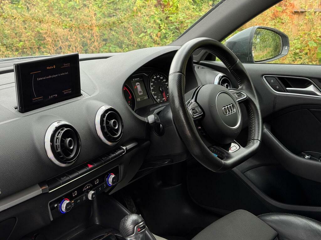 Audi A3 S Line White #36
