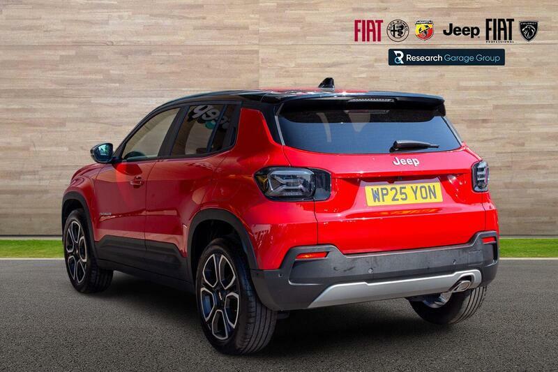 Jeep Avenger 1.2 Summit Euro 6 Ss WP25YON Red #4