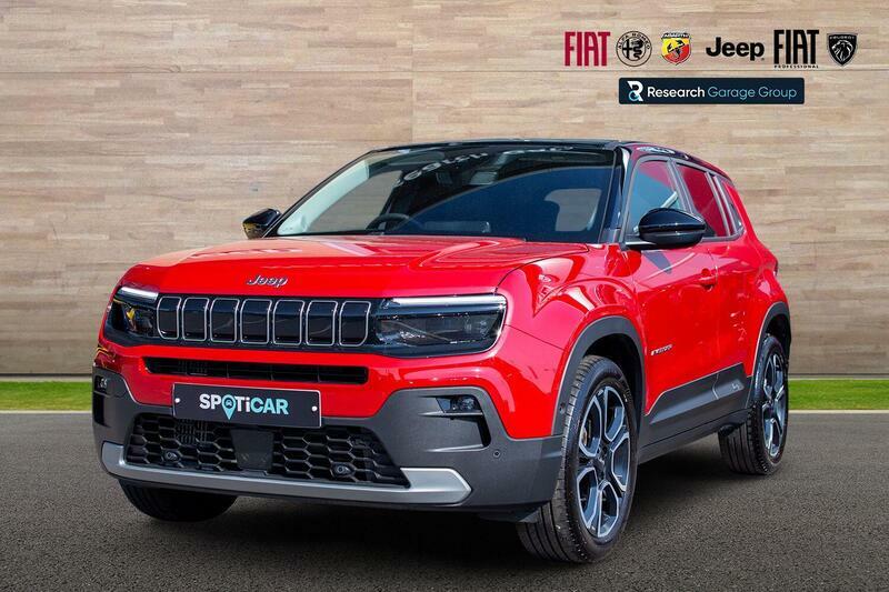 Jeep Avenger 1.2 Summit Euro 6 Ss WP25YON Red #2