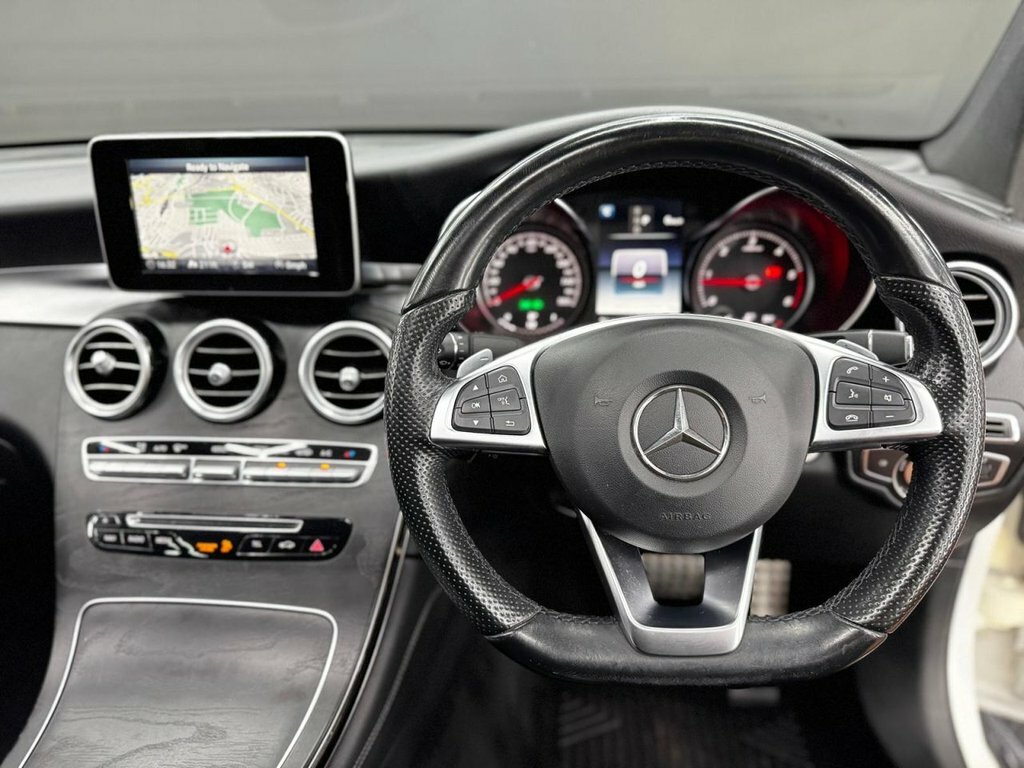 Mercedes-Benz GLC Class 2.1L Amg Line SE66UBX White #4