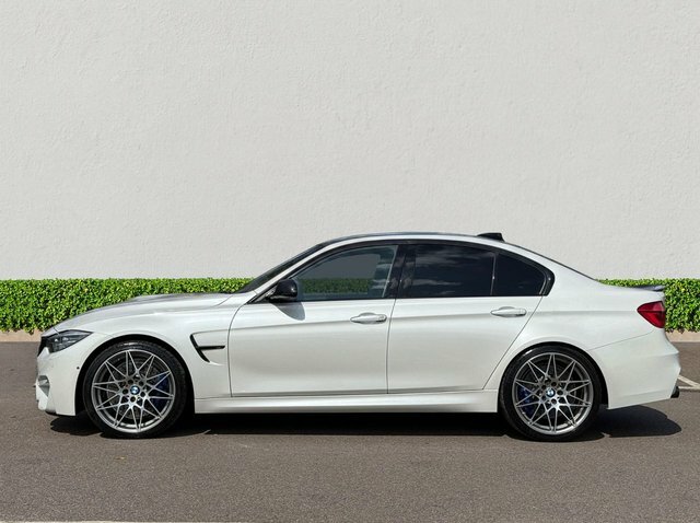BMW M3 3.0 Biturbo Competition Saloon Dct Euro White #4