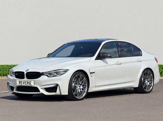 BMW M3 3.0 Biturbo Competition Saloon Dct Euro White #3