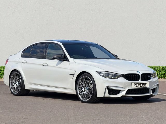 BMW M3 3.0 Biturbo Competition Saloon Dct Euro White