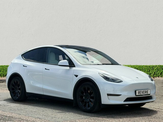 Tesla Model Y Dual Motor Long Range Suv 4Wde White